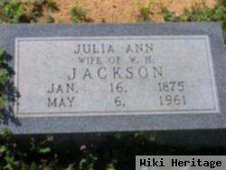 Julia Ann Mcleod Jackson