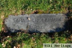 Sarah Creekpaum
