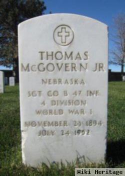 Thomas Mcgovern, Jr