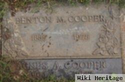 Benton M Cooper