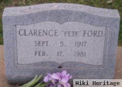 Clarence "pete" Ford