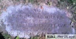 George D Wilder