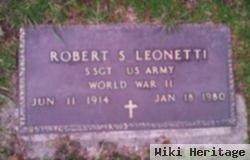 Sgt Robert S. Leonetti