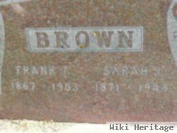 Sarah Jane Mcrobb Brown