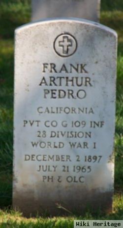 Frank Arthur Pedro