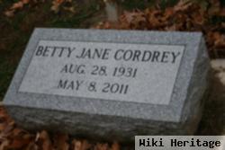 Betty Jane Cordrey