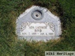 Ada Latimer Boyd