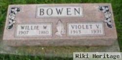 Willie Willis Bowen