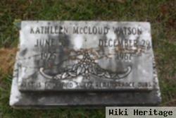 Kathleen Mccloud Watson