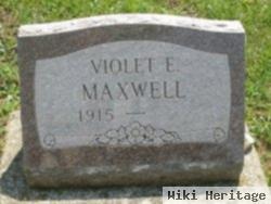 Violet E Baker Maxwell