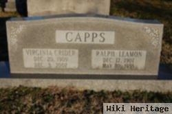 Ralph Leamon Capps