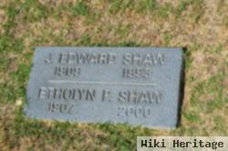 J Edward Shaw