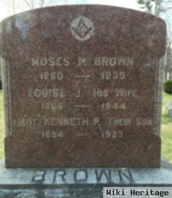 Lieut Kenneth P Brown