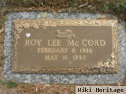 Roy Lee Mccord