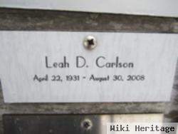 Leah D. Carlson