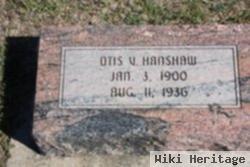 Otis V Hanshaw