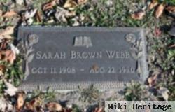Sarah Brown Webb