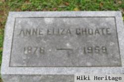 Anne Elizabeth "eliza" Choate