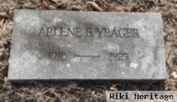 Arlene B Yeager