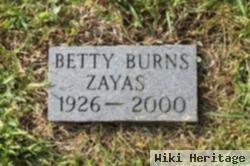 Betty Burns Zayas