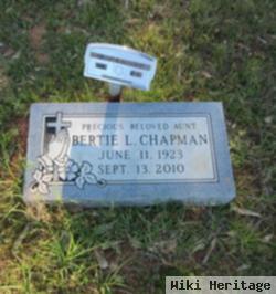 Bertie L Chapman