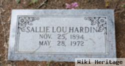 Sallie Lou Harrington Hardin