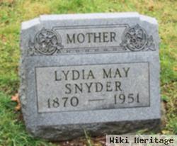 Lydia May Miller Snyder