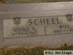 Minnie A. Ahlers Scheel