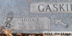 Leota Ruth Hammonds Gaskill