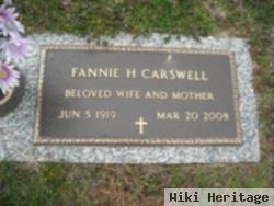 Fannie Gladys Hosaflook Carswell