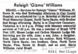 Raleigh Luther "gizmo" Williams