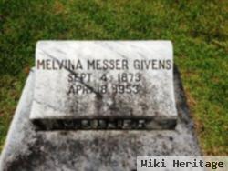 Sarah Melvina Messer Creamer Givens