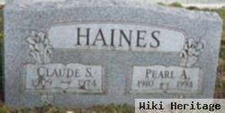 Claude S Haines