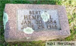 Bert O Hemphill