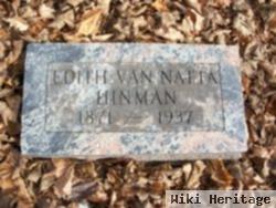 Edith Eveline Van Natta Hinman