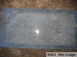 Mary A Hayes