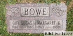 Margaret K Bowe