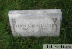 Leigh A Mcallister