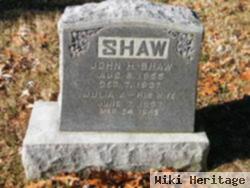 John H Shaw