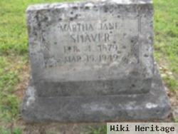 Martha Jane Fowler Shaver