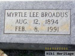 Myrtle Lee Broadus