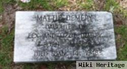 Mattie Dimery Demery