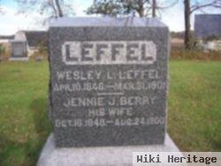 Wesley L Leffel