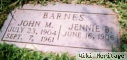 Jennie B Barnes