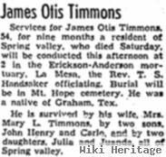 James Otis Timmons