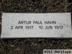 Arthur Paul Hahn