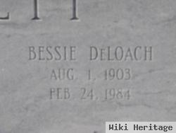 Bessie Alberta Deloach Leggett