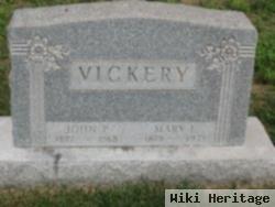 John P Vickery, Sr