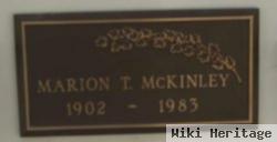 Marion T Mckinley