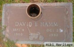 David E Hamm